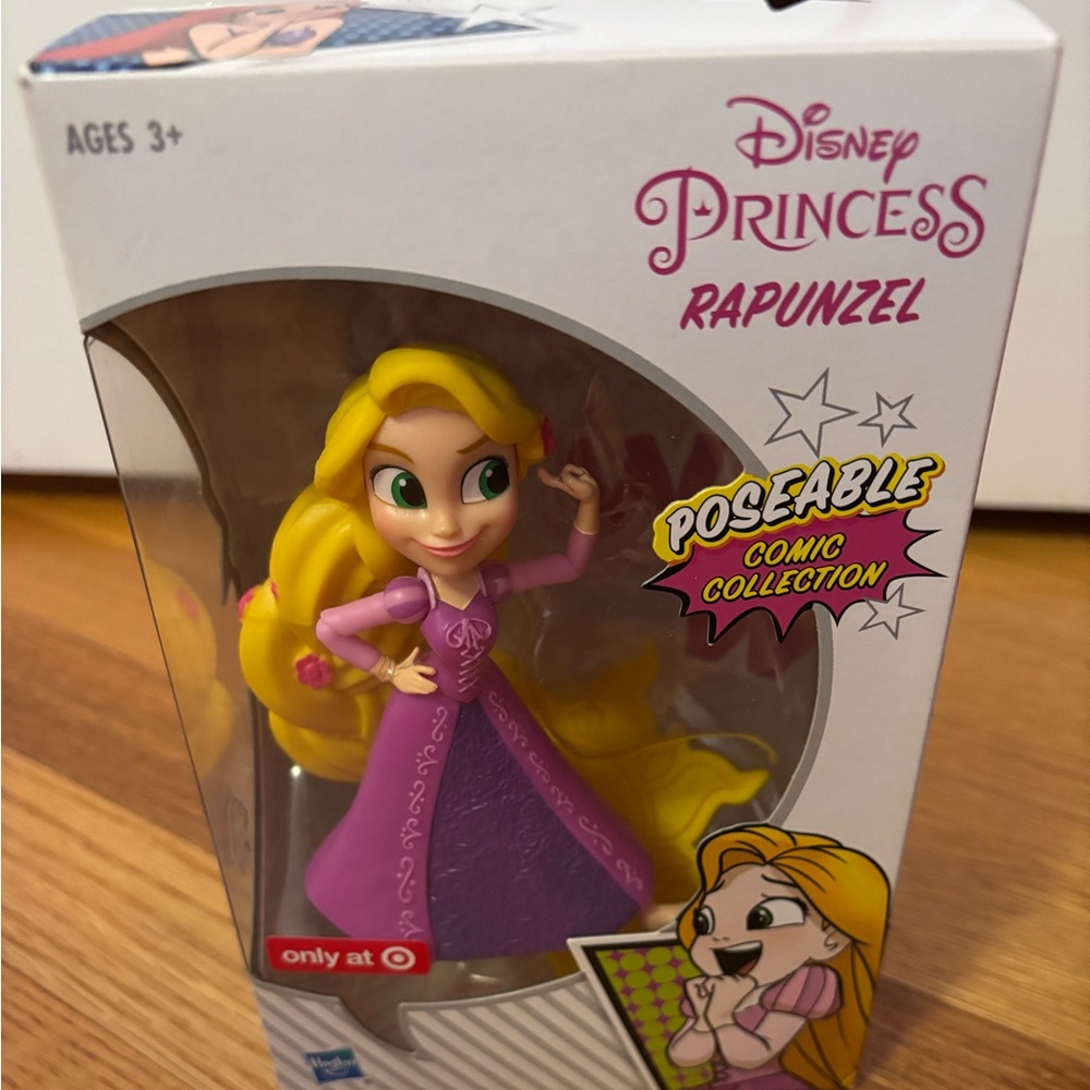 Disney Princess Poseable Comic Collection Rapunzel Figure